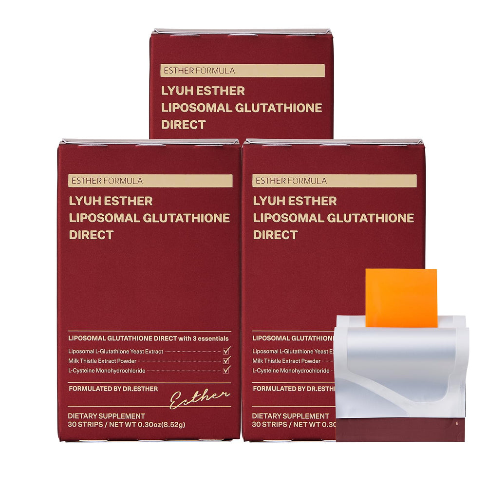 Esther Formula Liposomal Glutathione Strips packaging