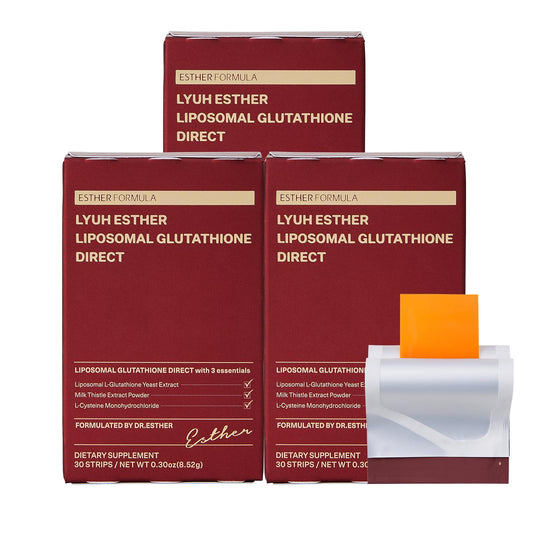 Esther Formula Liposomal Glutathione Strips packaging