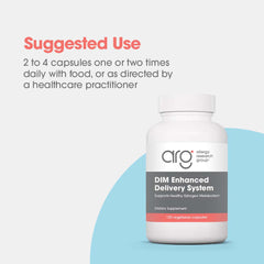 DIM hormone balance and estrogen support label