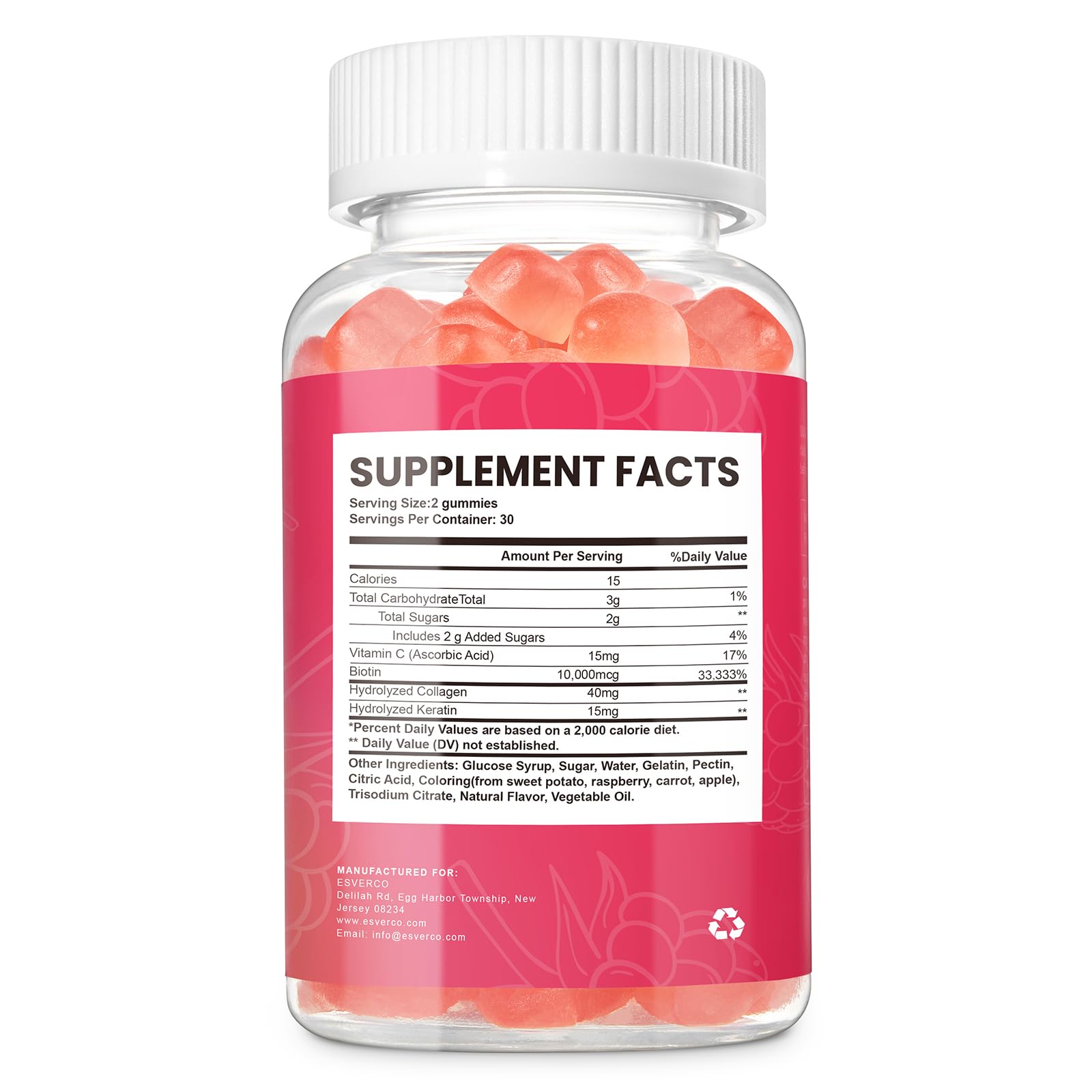 Vegan, gluten-free, non-GMO gummy ingredients icon