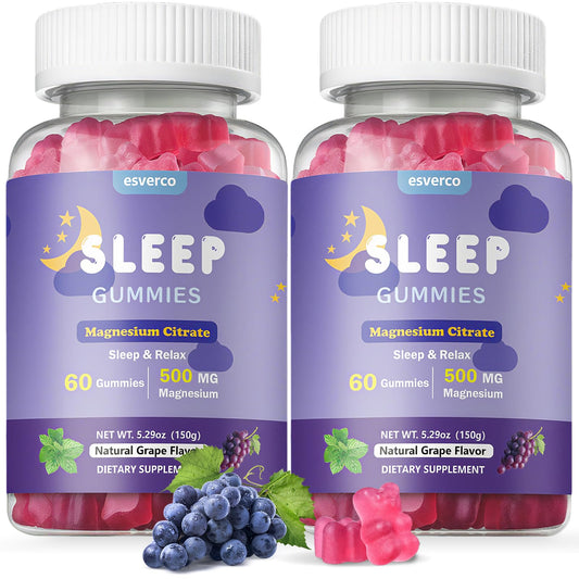 esverco Sleep Gummies bottle front label