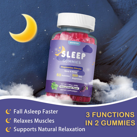 Grape-flavored gummies close-up