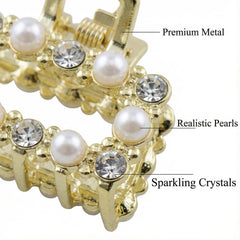 Eswala dainty gold hair clips elevate casual and formal looks