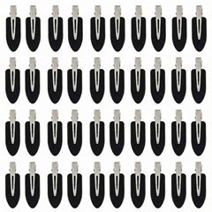 Eswala No Crease Hair Clips in black pack for secure, dent-free styling.