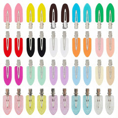 Eswala No Crease Hair Clips multicolor set prevent dents during styling.