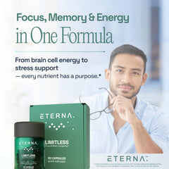 Illustration of L-Theanine and Choline for calm concentration