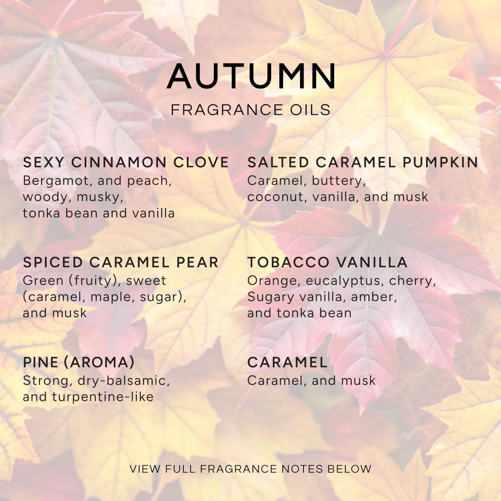 Salted Caramel Pumpkin fragrance oil 10ml bottle