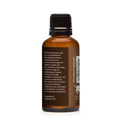 Packaging and label for Eternal Essence Oils Chocolate Fondue