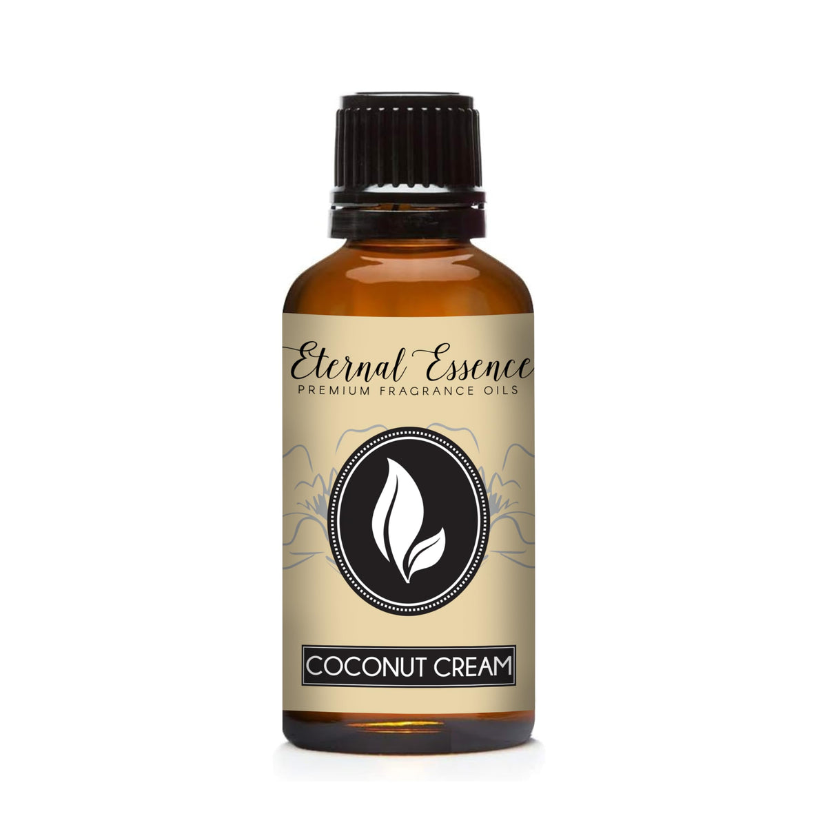 Eternal Essence Oils Coconut Cream 30ml amber glass bottle