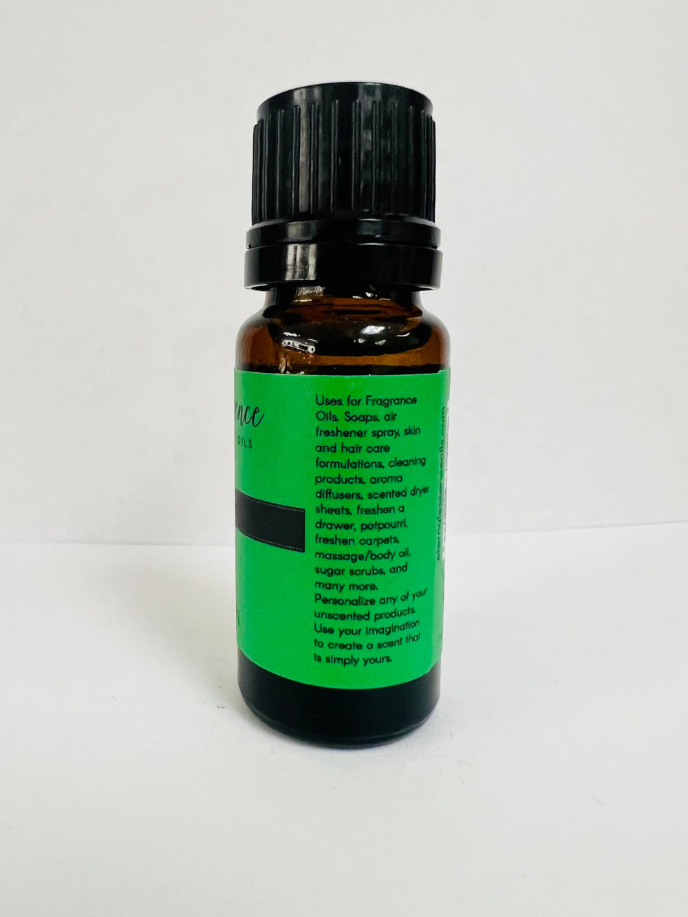 Dropper-cap close-up for fragrance oil dispensing