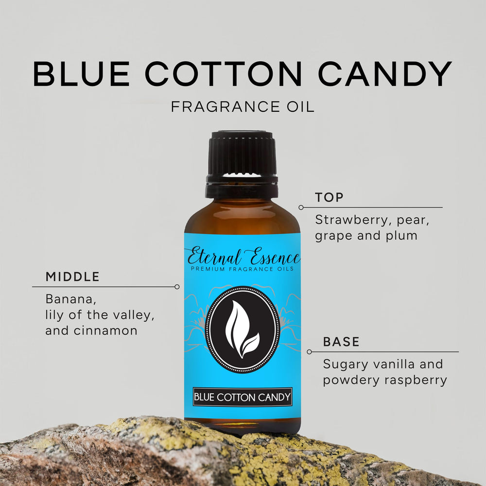 Eternal Essence Oils Blue Cotton Candy 30ml amber bottle