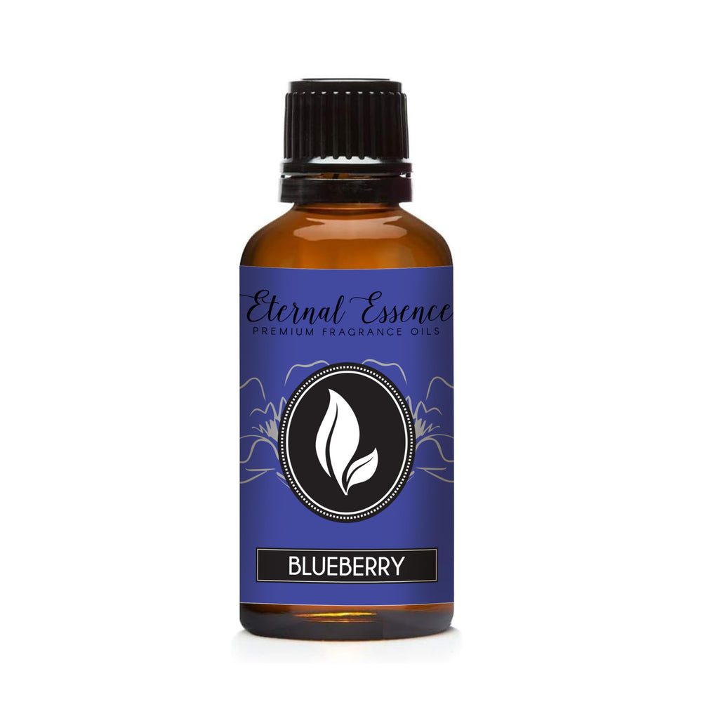 Blueberry 30ml premium fragrance oil bottle (amber glass, black cap) – Eternal Essence Oils