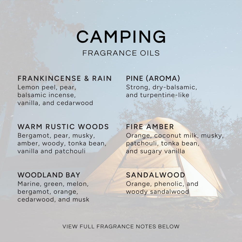 Fire Amber fragrance oil bottle from Eternal Essence Oils Camping Set (10ml)