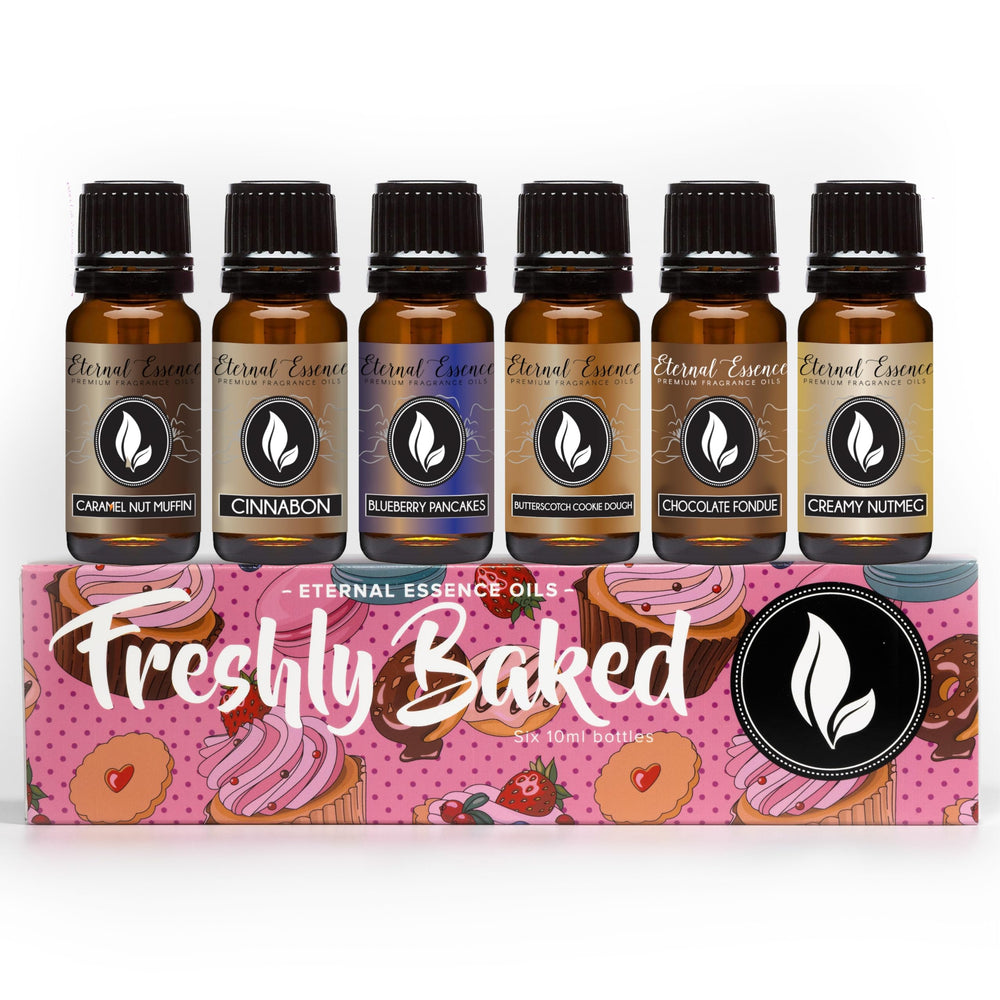 Blueberry Pancakes fragrance oil 10ml in amber glass bottle - Eternal Essence Oils Freshly Baked Set