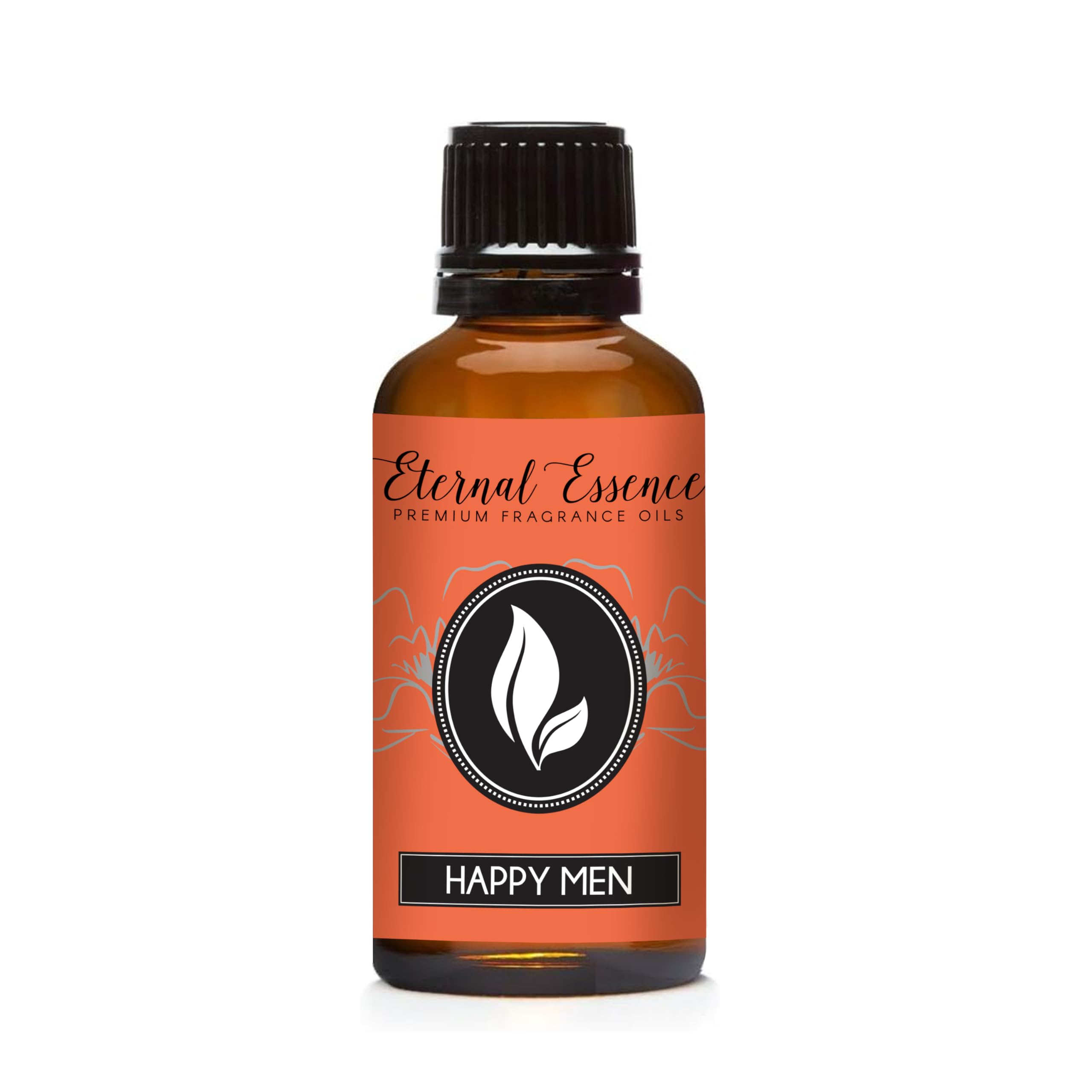 Happy Men 30ml fragrance oil bottle front view