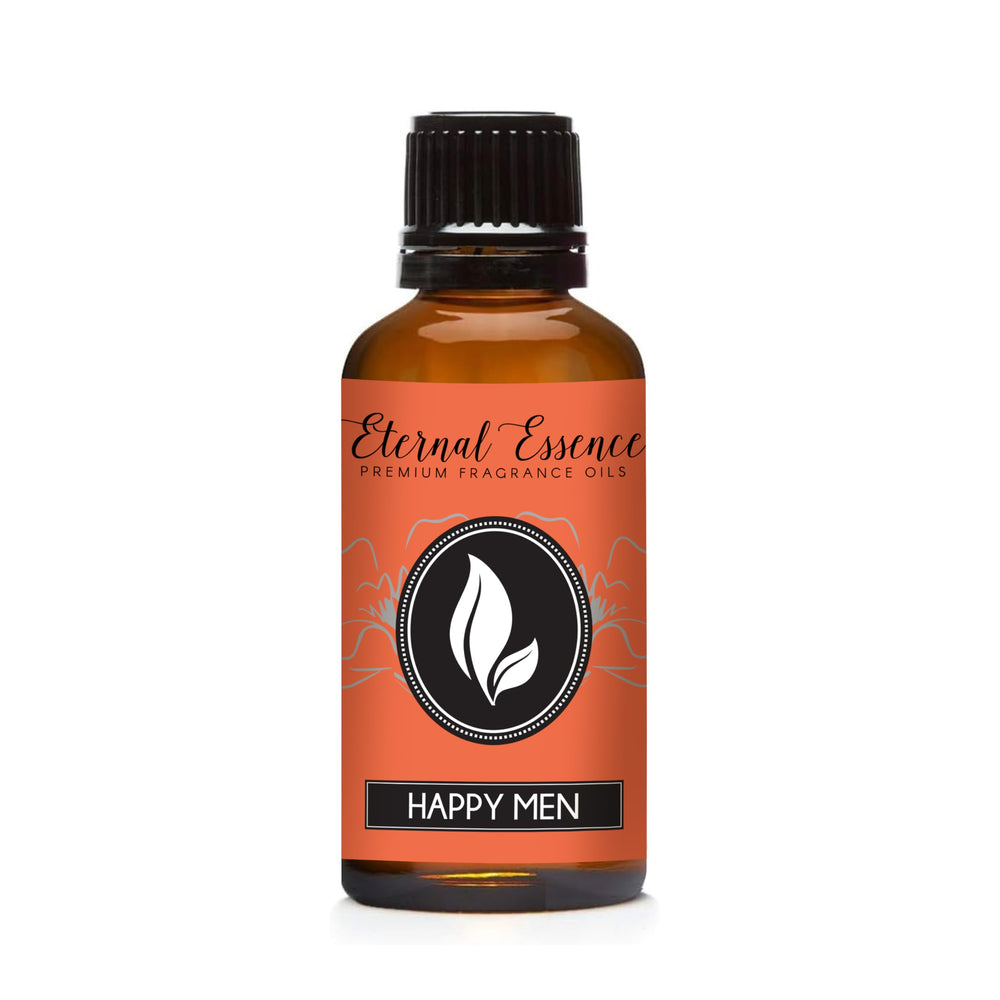 Happy Men 30ml fragrance oil bottle front view