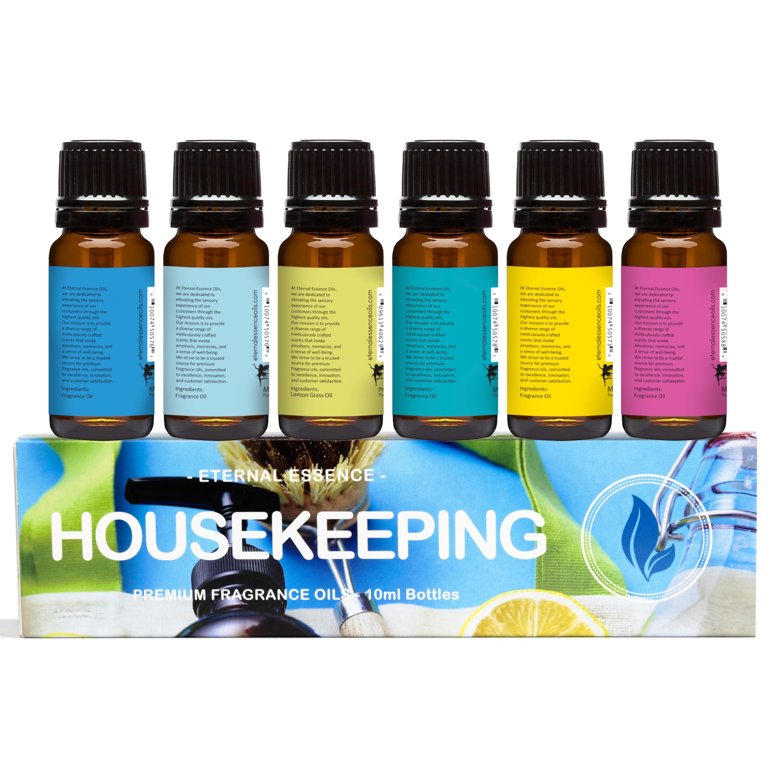 Eternal Essence Oils Housekeeping Set: Mountain Rain fragrance oil (10ml)