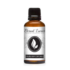 Eternal Essence Oils Malibu Rum Cupcake 30ml fragrance oil bottle front view