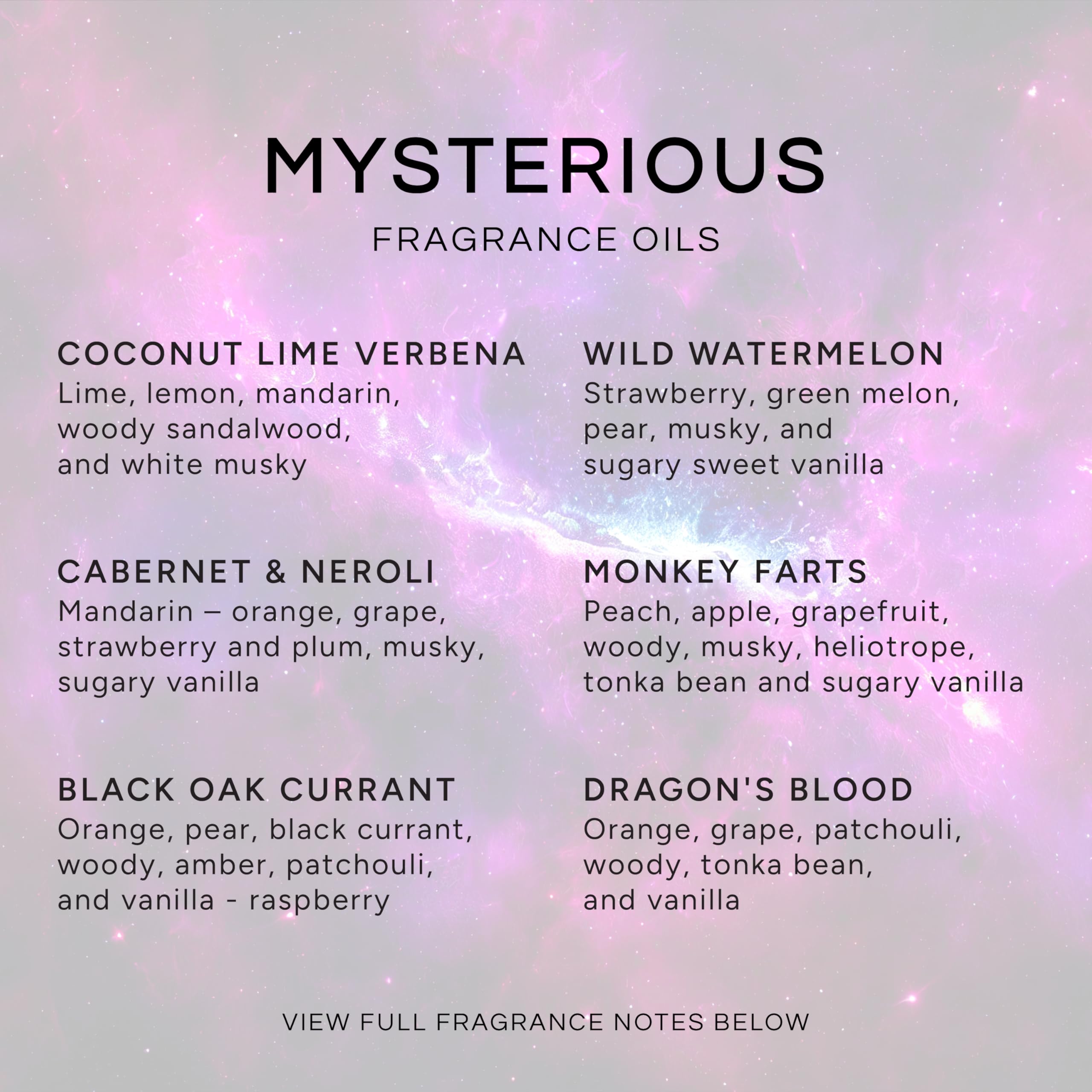 Cabernet & Neroli fragrance oil 10ml bottle - Eternal Essence Oils Mysterious Set