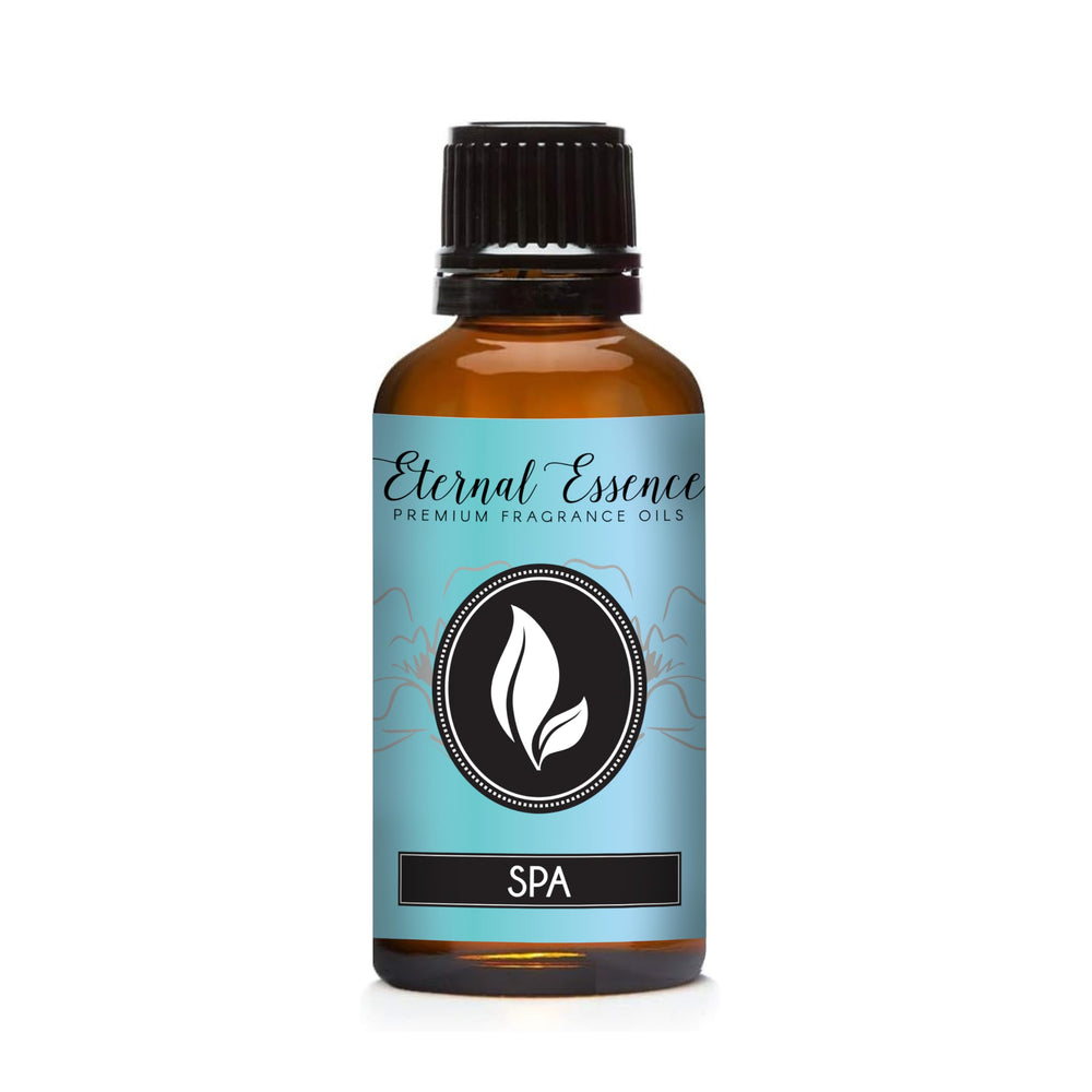 Eternal Essence Oils Spa 30ml amber glass bottle with dropper