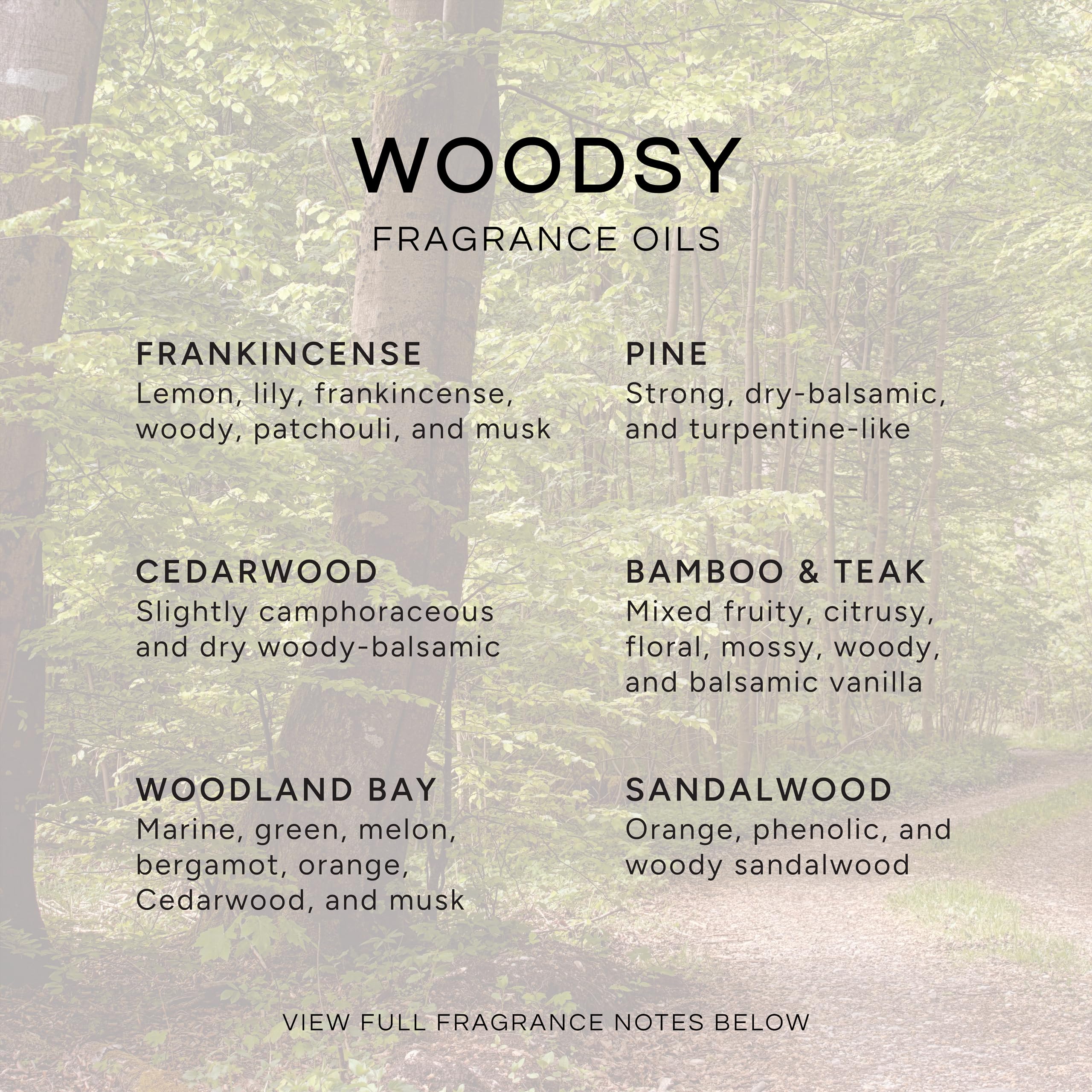 Cedar Wood fragrance oil bottle 10 ml (amber glass) – Eternal Essence Woodsy Set