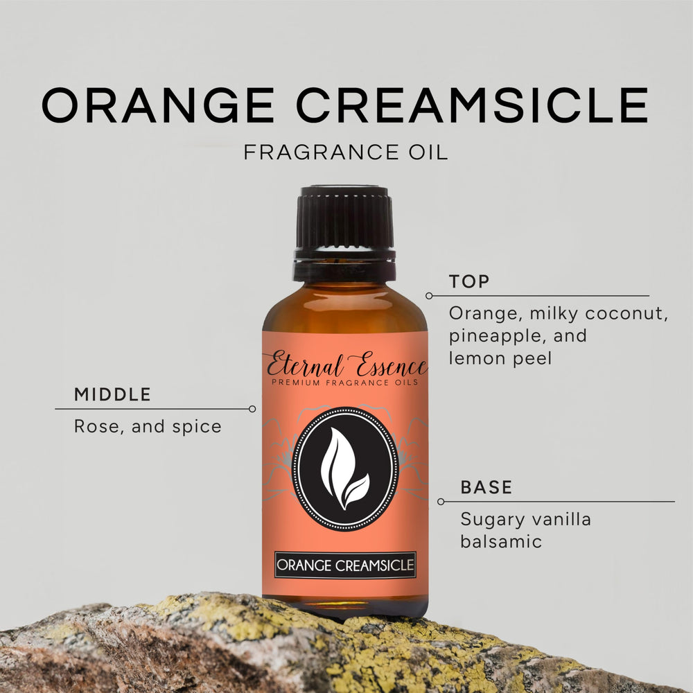 Label for Eternal Essence Orange Creamsicle fragrance oil