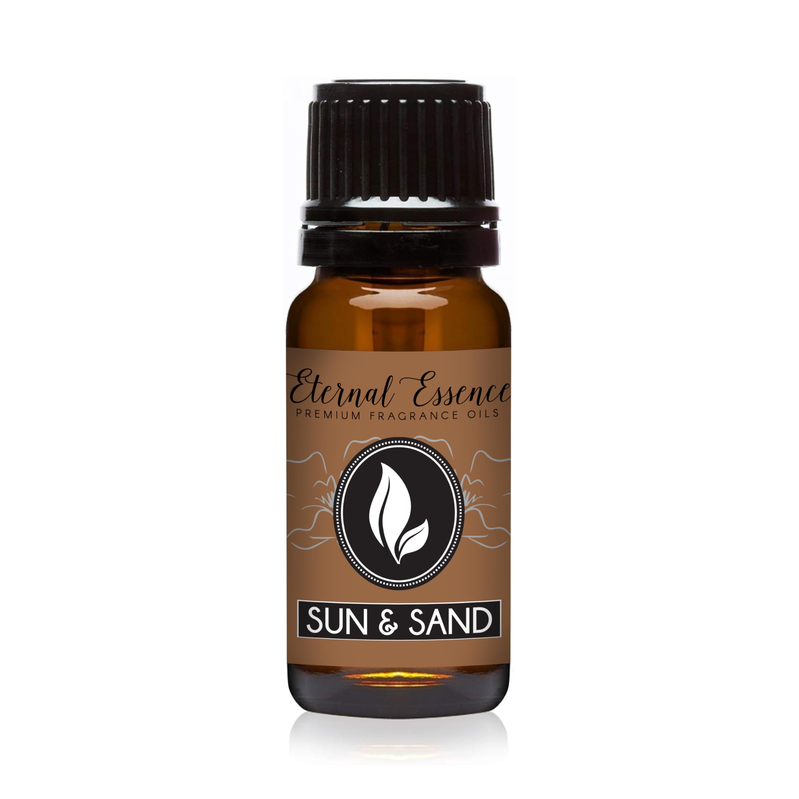 Sun & Sand 30ml fragrance oil bottle with amber glass