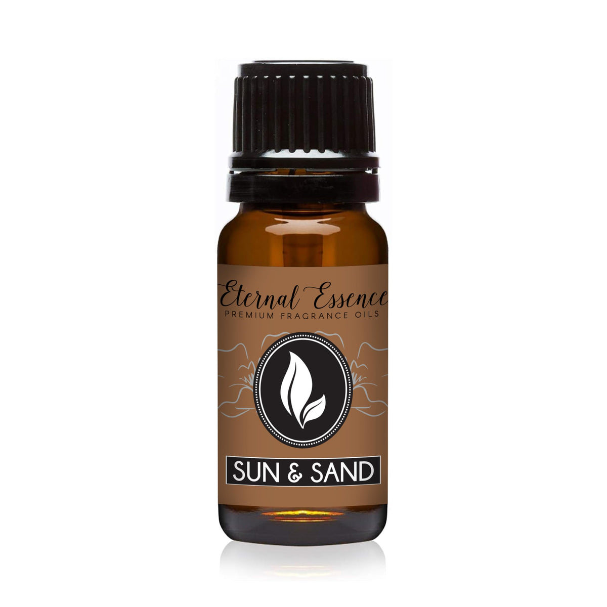 Sun & Sand 30ml fragrance oil bottle with amber glass