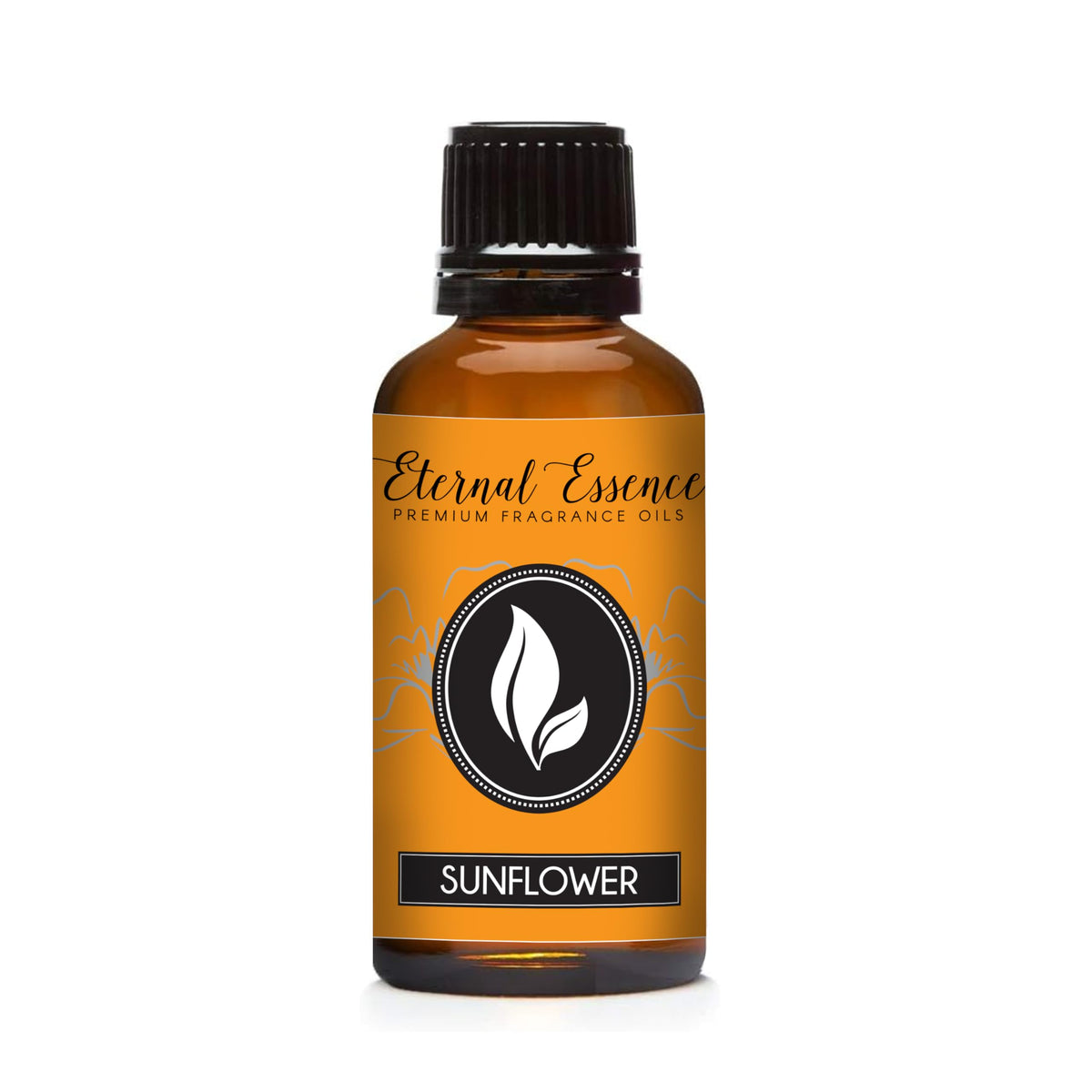 Eternal Essence Oils Sunflower 30ml bottle with dropper for precise fragrance dosing in candles.
