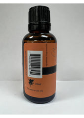Premium fragrance oil packaging close-up