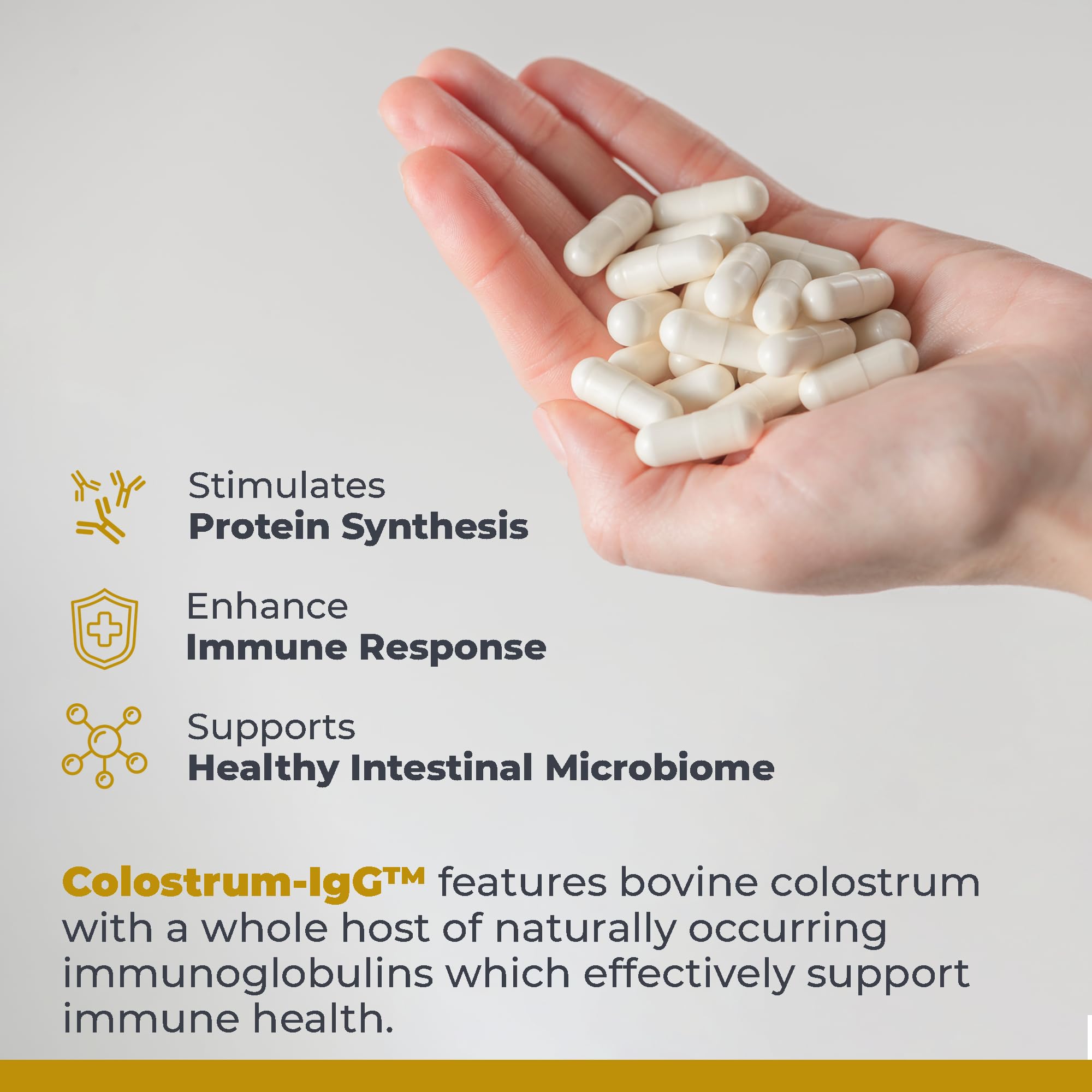 Ethically sourced bovine colostrum from pasture-fed US cows