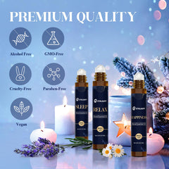 Gift-ready Ethlauff essential oil roller set