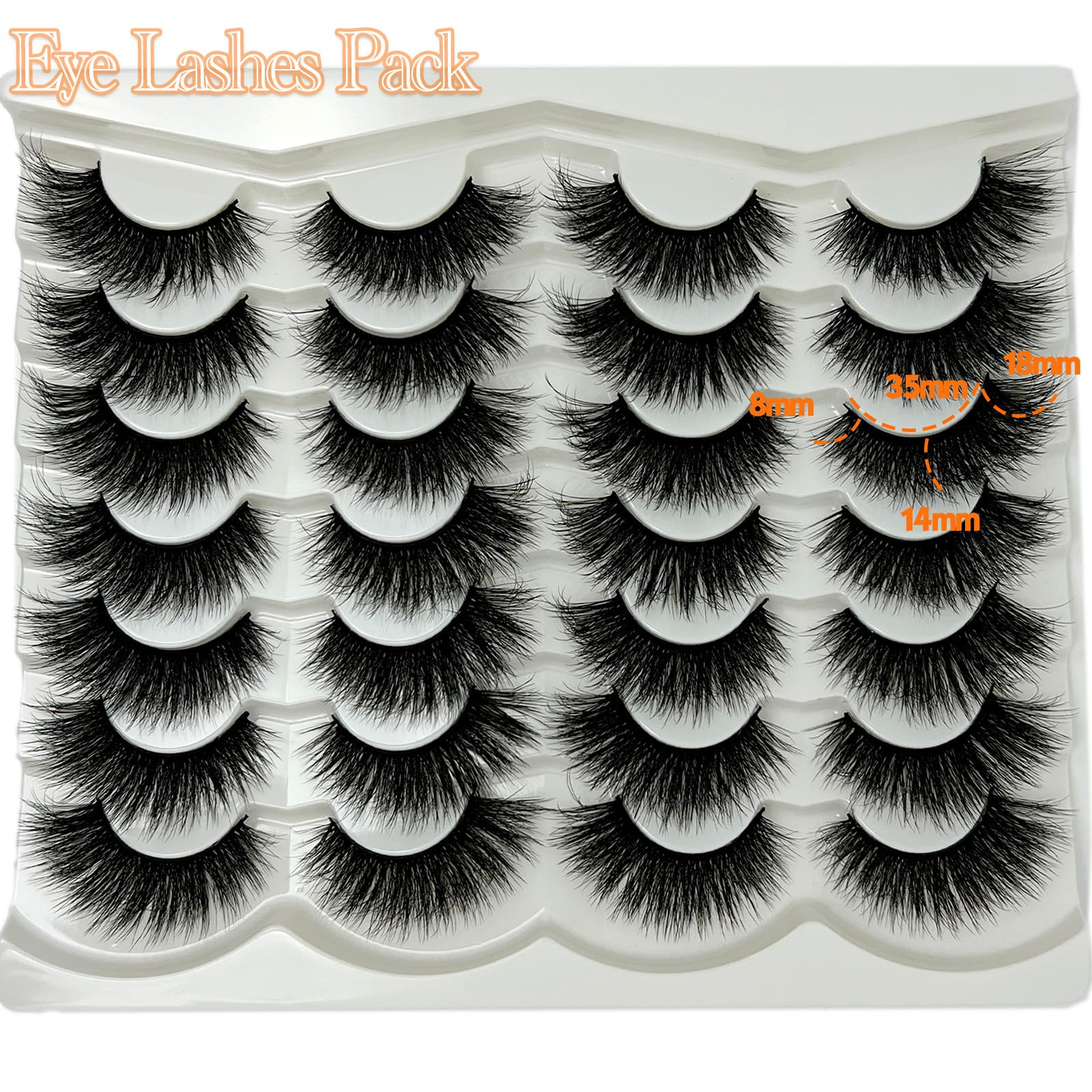 etokdos Mink Lashes reusable up to 10 wears with care.