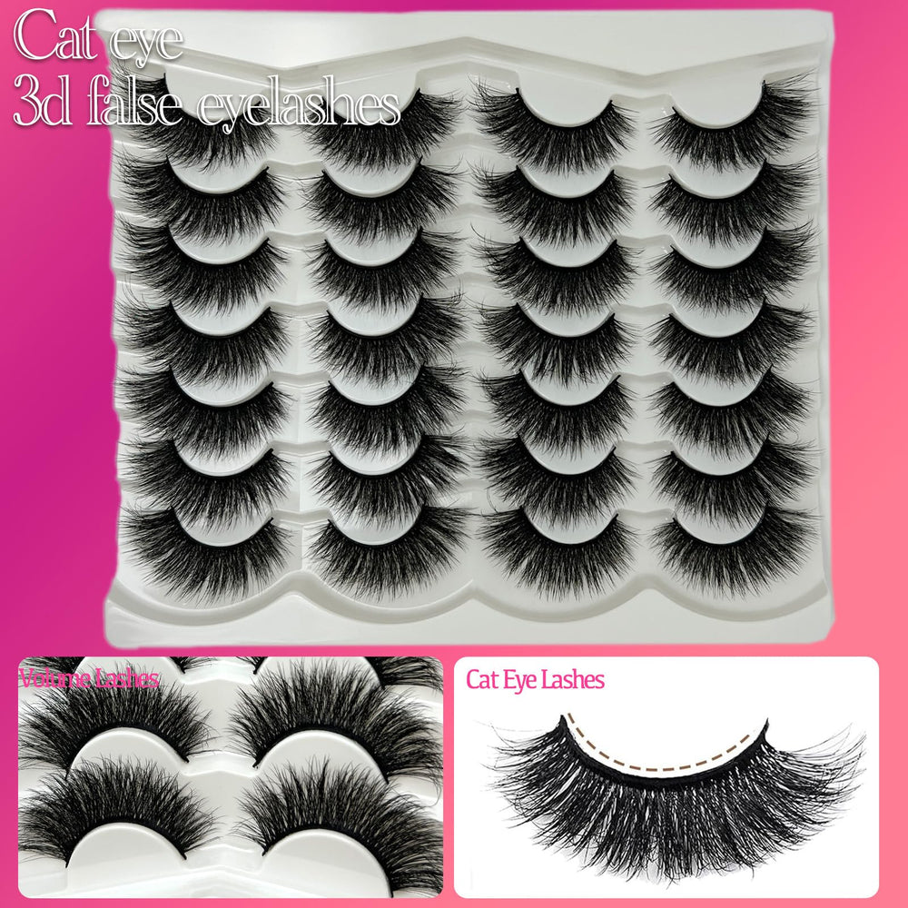etokdos Mink Lashes soft-band 0.8mm for all day comfort.