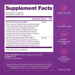 Beef liver organ in supplement blend