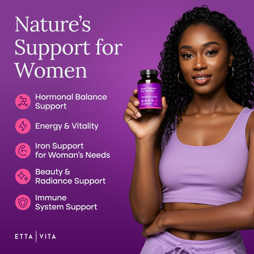 Beef ovary organ in supplement blend