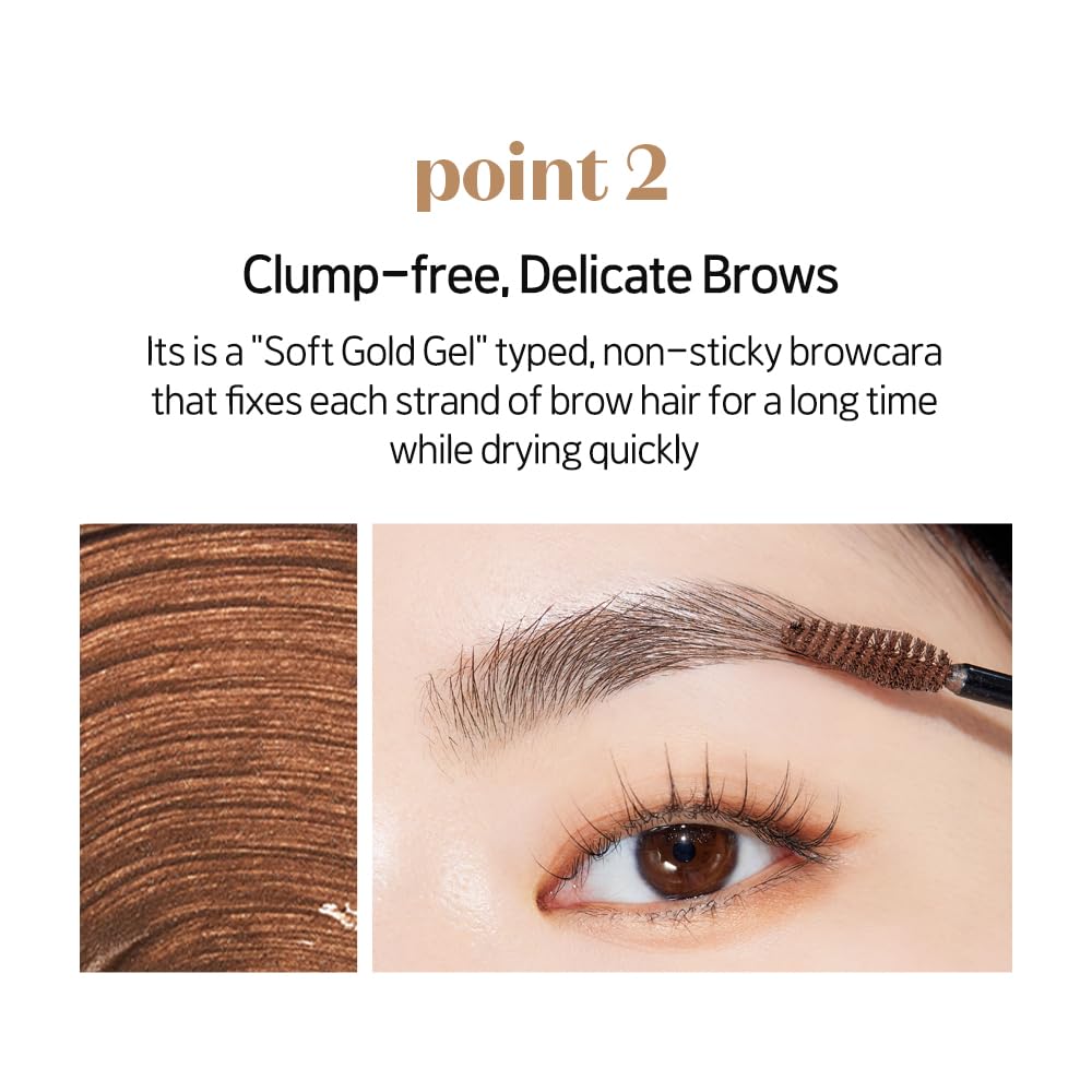 ETUDE Color My Brows long-lasting hold keeps brows defined through the day
