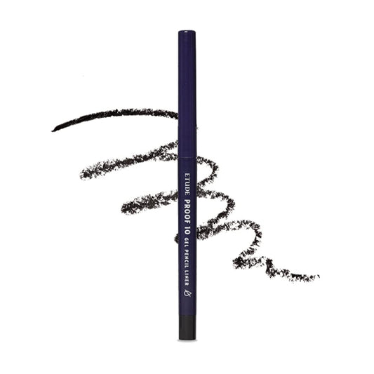 ETUDE Proof 10 Gel Pencil Liner packaging view for quick daily wear.