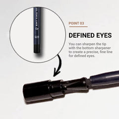 ETUDE Proof 10 Gel Pencil Liner sebum-proof finish stays put.