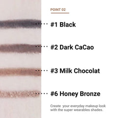 ETUDE Proof 10 Gel Pencil Liner waterproof formula that lasts.