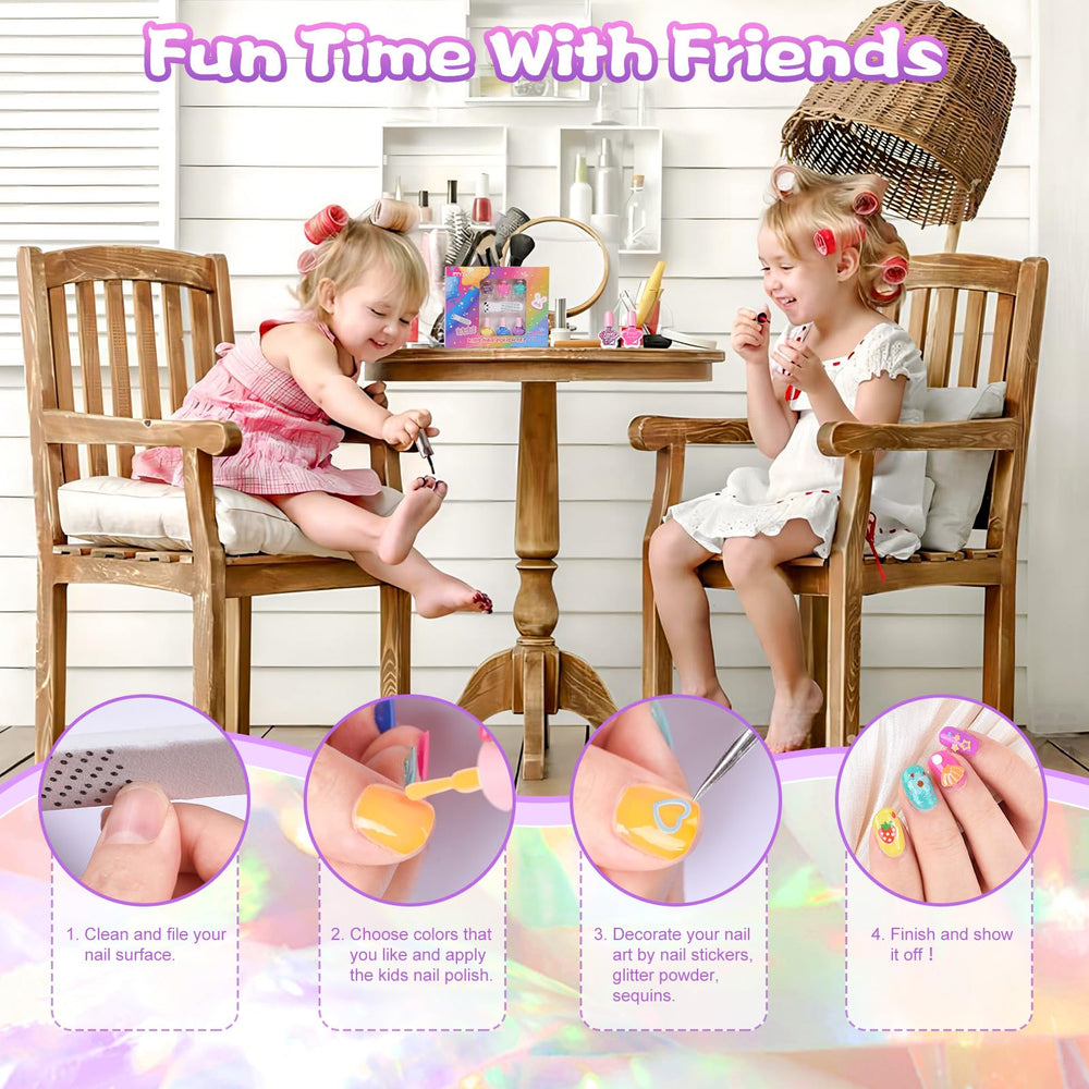 ETYJO nail stickers variety supports endless designs for kids.