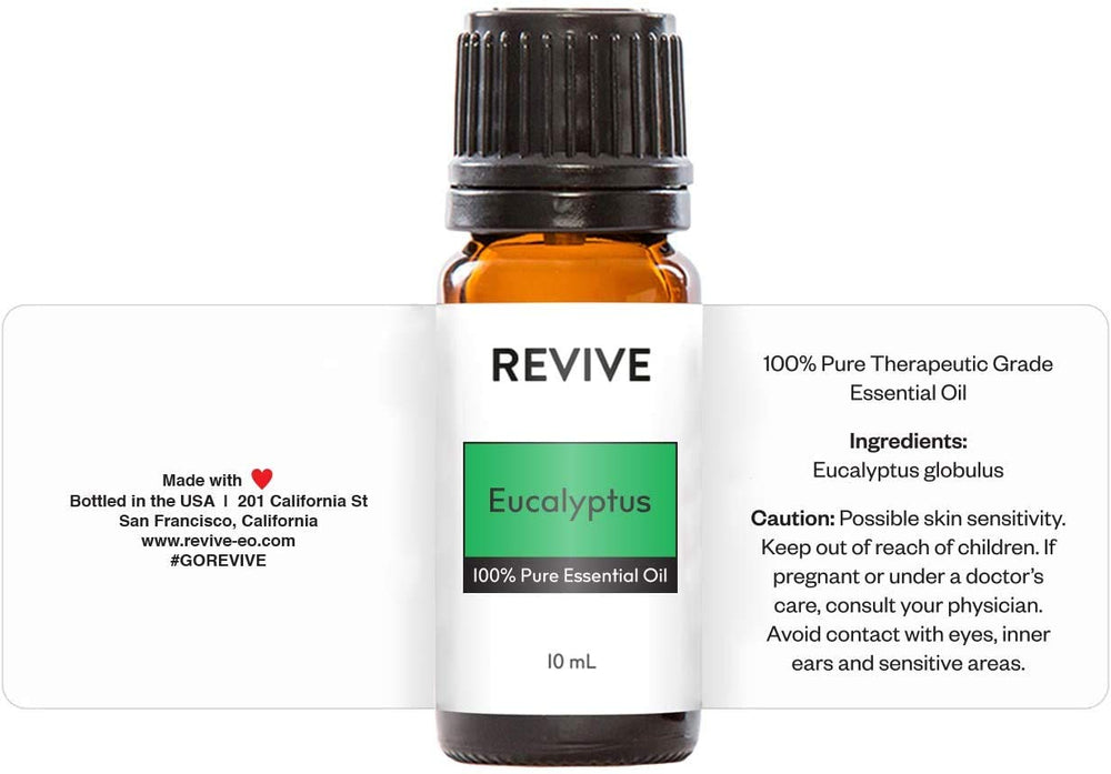 Eucalyptus essential oil used in a diffuser