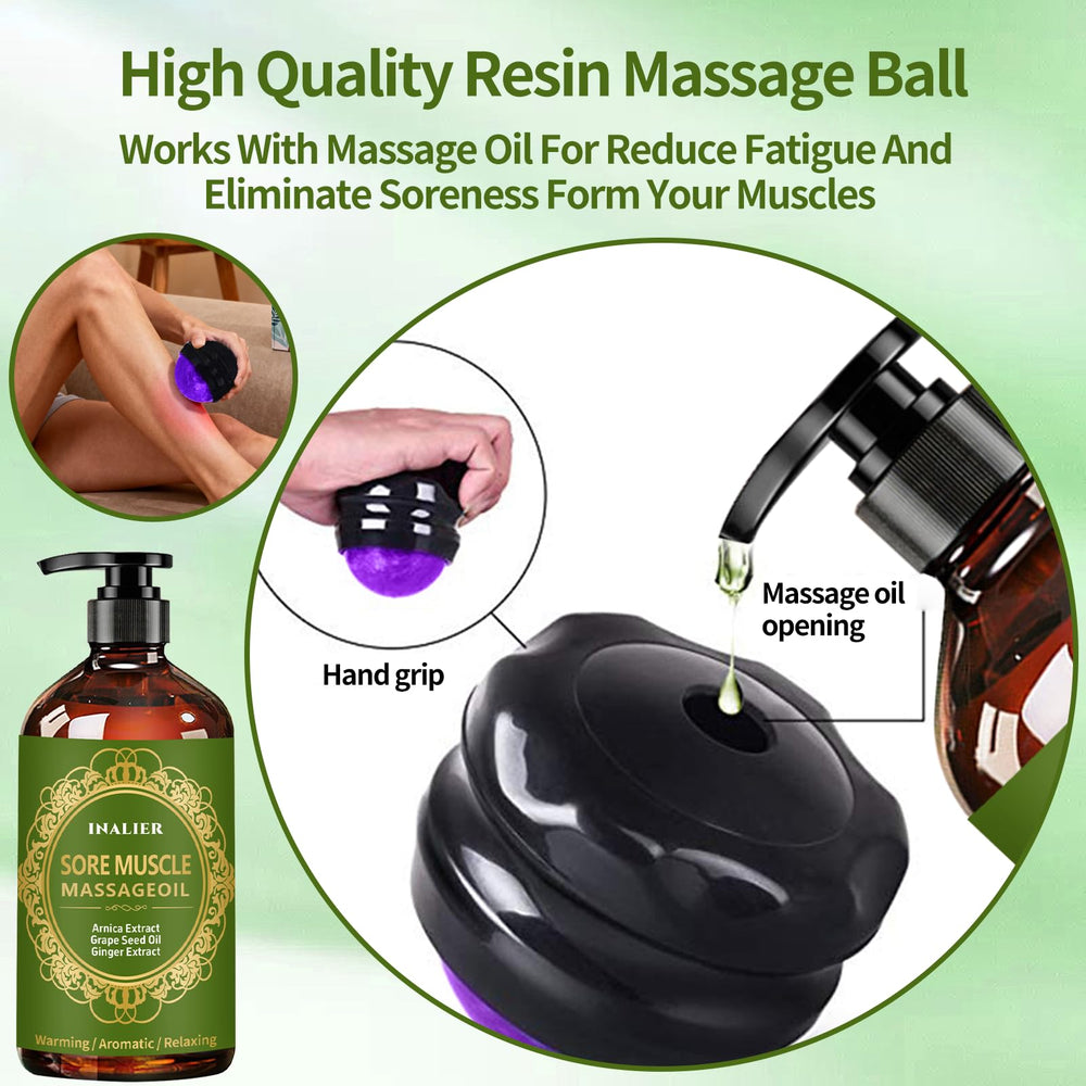 Eucalyptus and grapefruit massage oil with grapeseed base