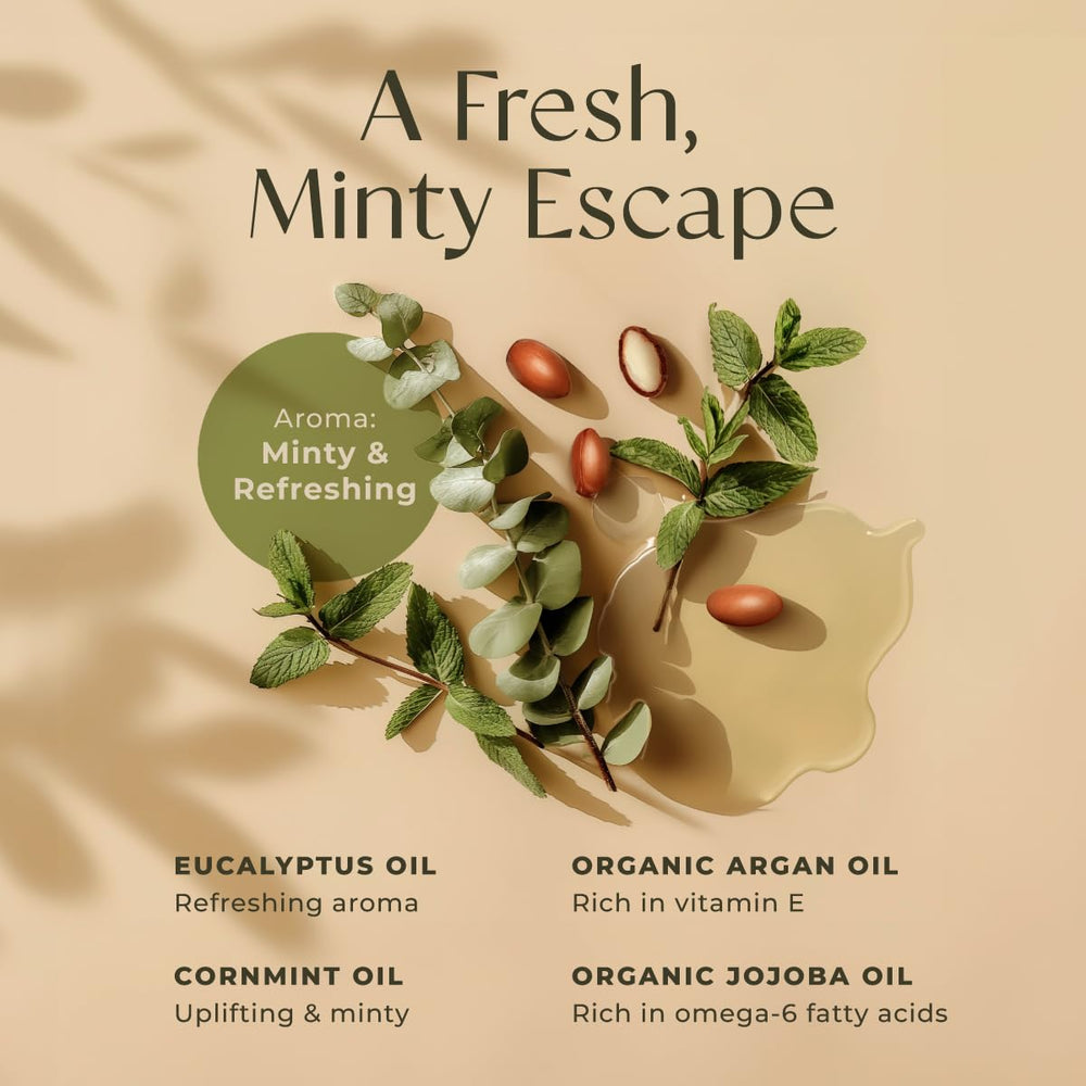 Eucalyptus mint aromatherapy oil for relaxation