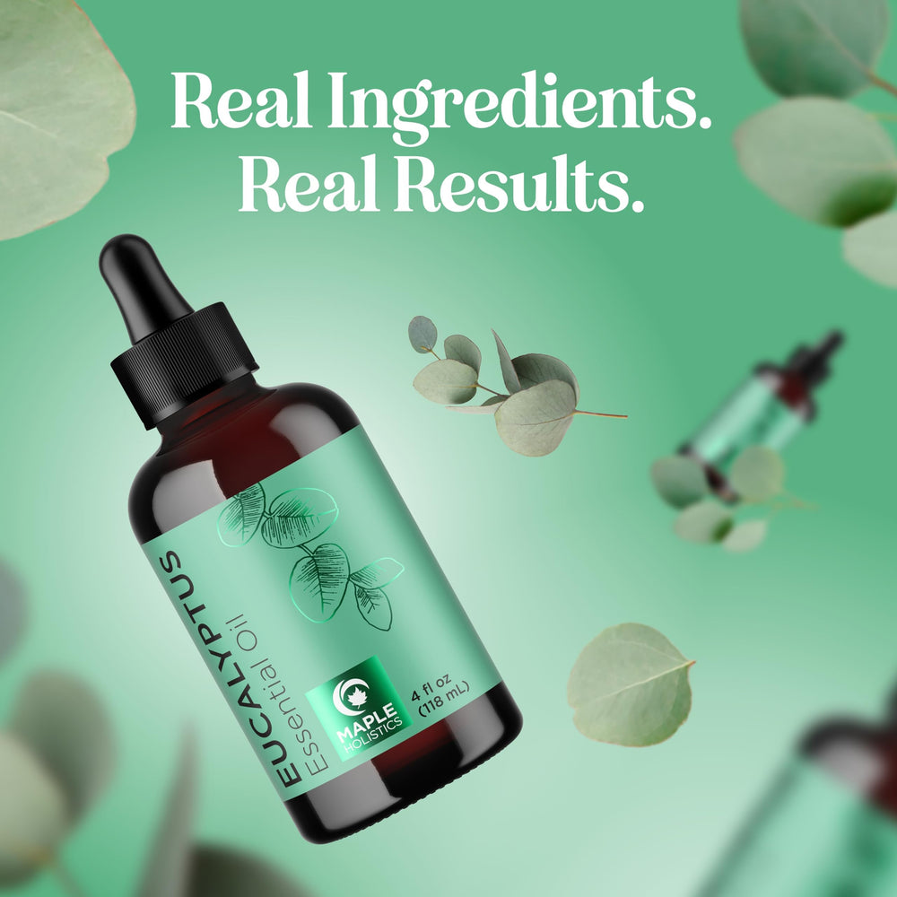Eucalyptus essential oil dropper bottle 4oz
