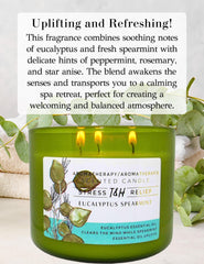 Gift-ready candle with a metal lid and To & From card