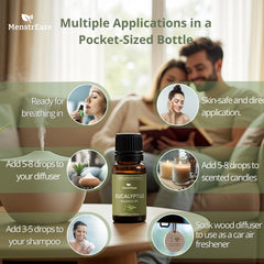 Eucalyptus oil added to hair care routine