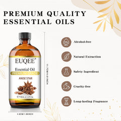 Elegant packaging of EUQEE Anise Star Essential Oil