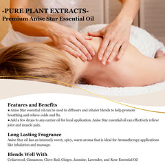 EUQEE Anise Star Essential Oil for soap, candle, and bath products