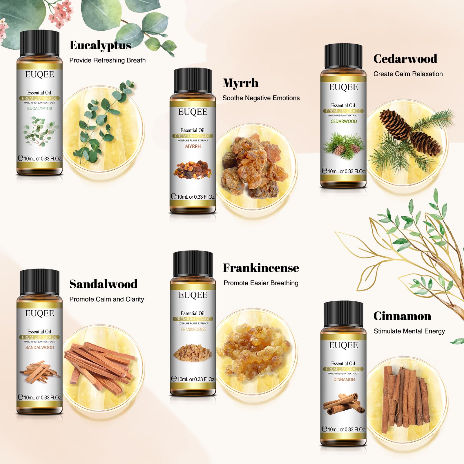 Cedarwood essential oil 10ml